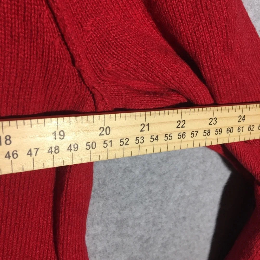Womens J Jill Sweater Turtleneck Holiday Christmas Party Casual Winter Fall - Picture 3 of 5